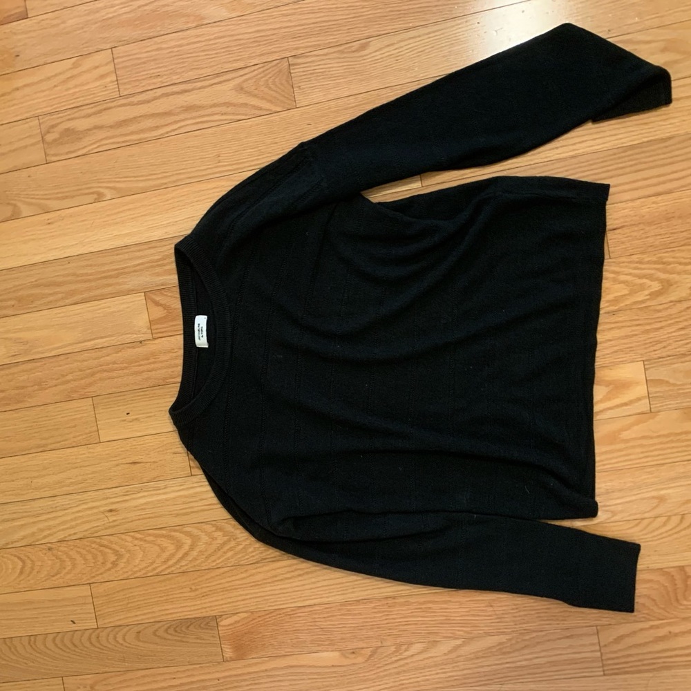 Jacqueline de Young Black Sweater